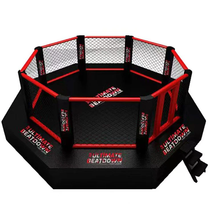 Round Octagonal Cage With Catwalk